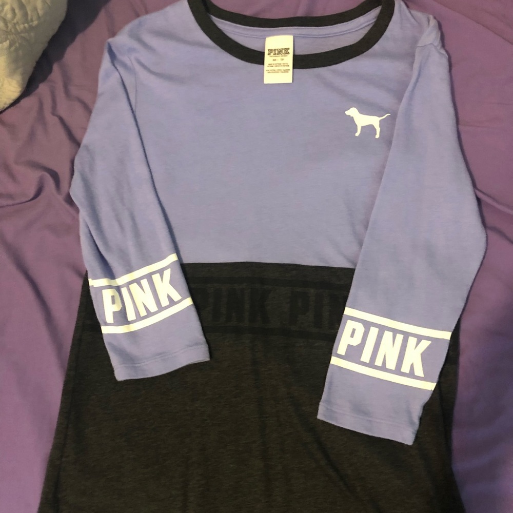 Long sleeve purple shirt from Pink